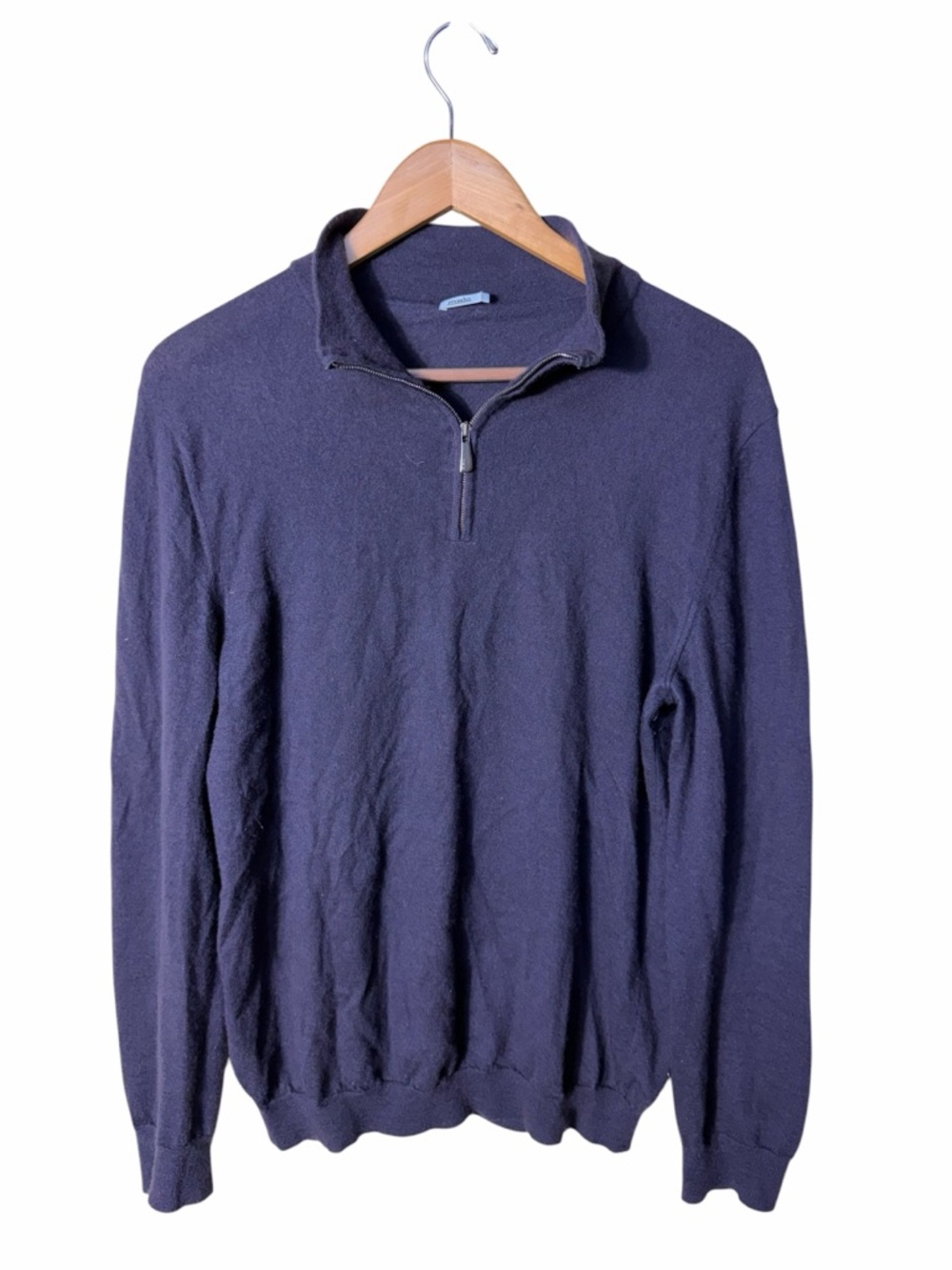Malo Firenze Men's Cashmere Quarter-Zip Sweater Size IT 52 (US Medium/38)